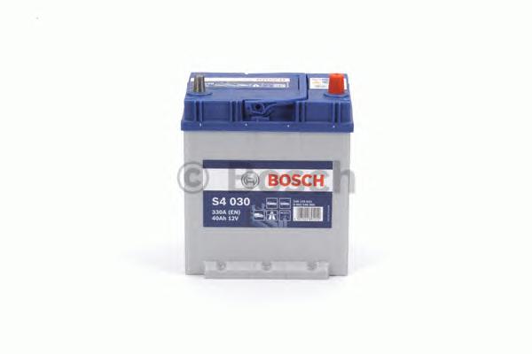 Аккумулятор BOSCH S4 SILVER 40AH, EN 330 R+ 187X127X227 фото, ціна