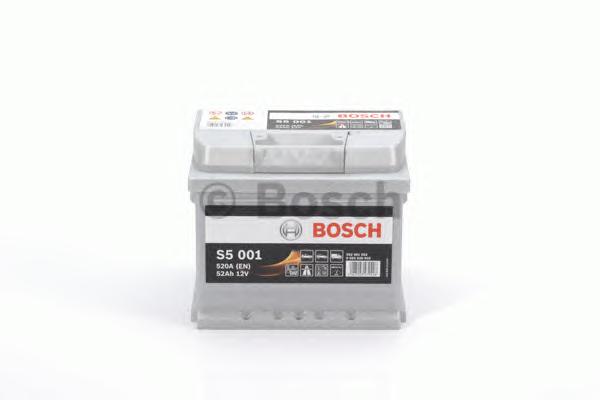 Акумулятор 52Ah-12v BOSCH (S5001) (207x175x175),R,EN520 !КАТ. -10% 0092S50010 - фото 1