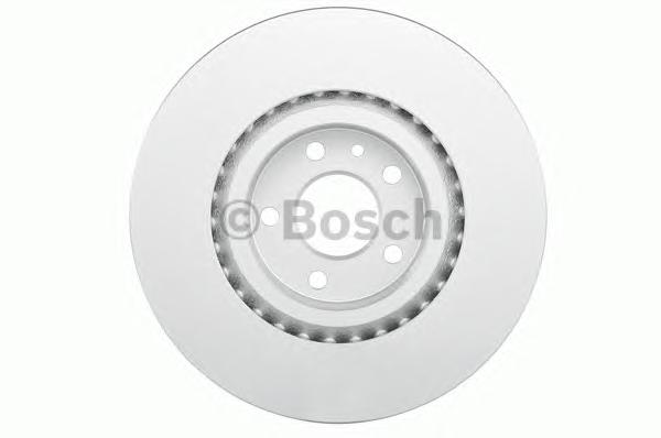 Диск гальмівний передній (вентильований) (в упаковці два диска, ціна вказана за один) (вир-во BOSCH) - фото 