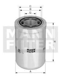 Фільтр гідравлічний (ви-во MANN-FILTER) WH 980 - фото 