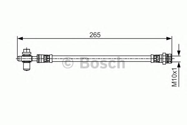 Тормозной трос (Bosch) - фото 