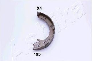 Колодки тормозные дисковые задние HONDA CR-V II (ASHIKA) 55-04-405 - фото 