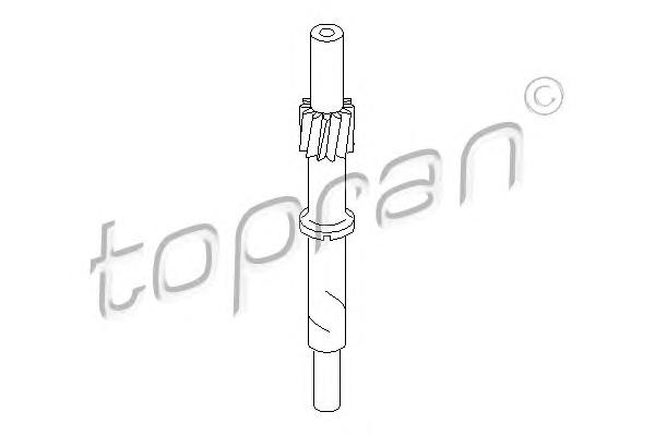Привід тросу спідометра (TOPRAN) 107 401 - фото 