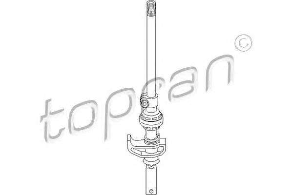 Шток перемикання передач (ви-во TOPRAN) - фото 