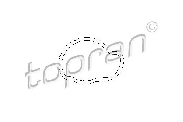 Прокладка термостату (TOPRAN) - фото 