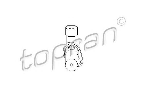 Датчик обертів колінвалу (TOPRAN) - фото 