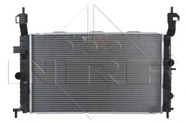 Радіатор охолодження двигуна (вир-во Nissens) NRF 55317 - фото 1