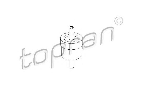Клапан вакуумного насосу (ви-во TOPRAN) - фото 