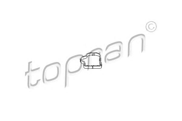 Прокладка впускного колектора (TOPRAN) 207 617 - фото 