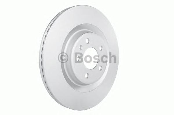 Диск тормозной задний (вентилируемый) (в упаковке два диска, цена указана за один) (BOSCH) - фото 