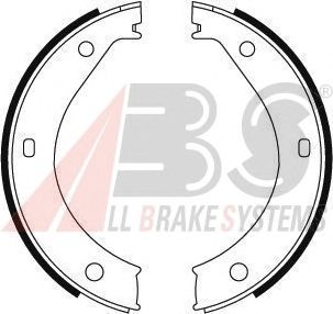 Колодки тормозные барабанные BMW (БМВ) 520...750 задние (ABS) A.B.S. All Brake Systems 8805 - фото 