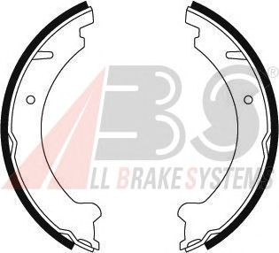 Колодки тормозные задние барабанные VOLVO (ВОЛЬВО) 850  (ABS) A.B.S. All Brake Systems 8925 - фото 