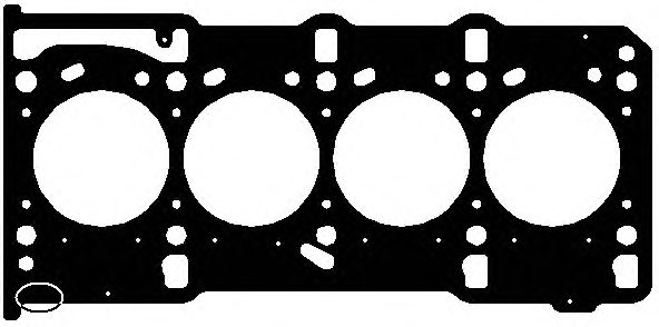 Прокладка головки блока FIAT (ФИАТ)/OPEL 188A9/199A2/199A3/223A9, PSA F13DTE5(FHZ) 0.72MM (Elr - фото 