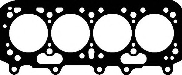 Прокладка головки блоку FIAT 149B3.000 2R 1.95MM FIBER (вир-во Corteco) - фото 