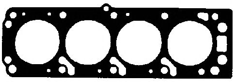 Прокладка головки блока OPEL (ОПЕЛЬ) 1.6 16S/16N/16SH -86 (Elring) - фото 