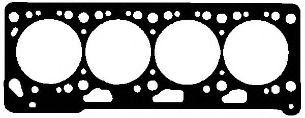 Прокладка головки блоку SEAT/VW 1.3/1.4/1.6 ADX/AEX/AEE MLS (вир-во Elring) - фото 
