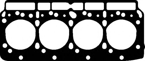 Прокладка головки блоку циліндра FORD TRANSIT 4AB 2.5 D (вир-во Corteco) CORTECO 414776P - фото 