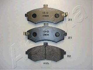 Колодки тормозные дисковые передние HYUNDAI ELANTRA (ASHIKA) 50-H0-013 - фото 