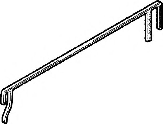 Прокладка клапанной крышки боковая MERCEDES-BENZ (МЕРСЕДЕС-БЕНЦ) OM904 (Elring) - фото 