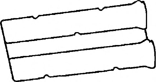 Прокладка крышки клапанной FORD 1.25/1.6 16V ZETEC FUJA/HWDA/HWDB (КЛАП. КР -Алюмини) (Corteco - фото 