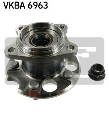 Комплект підшипника маточини колеса (SKF) VKBA 6963 - фото 