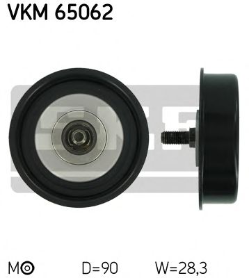 Натяжной ролик, поликлиновой ремень (SKF) VKM 65062 - фото 
