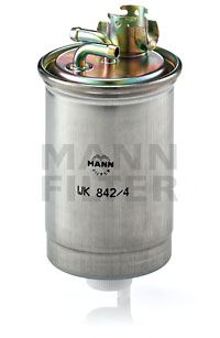 Фильтр топливный (MANN) WK842/4 - фото 