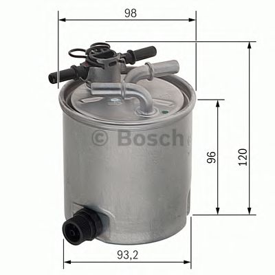 Фильтр топливный (BOSCH) F026402019 - фото 