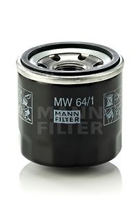 Фільтр масляний двигуна (вир-во MANN) MANN-FILTER MW64/1 - фото 