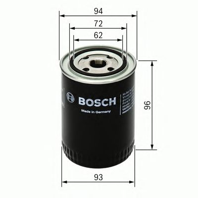 Фильтр масляный двигателя CHRYSLER, JEEP (Bosch) - фото 
