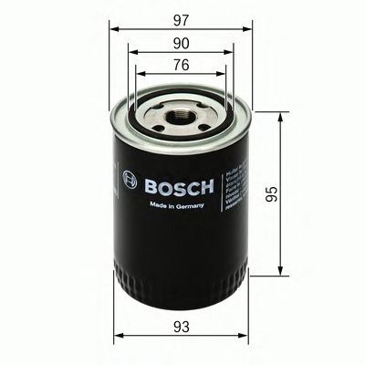 Фильтр масляный двигателя FORD FOCUS, TRANSIT (Bosch) - фото 