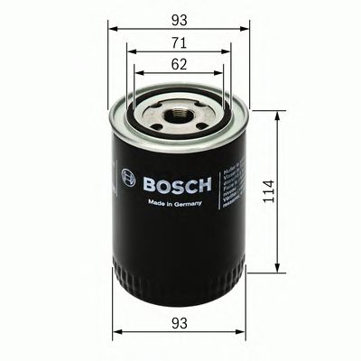Фильтр масляный (Bosch) BOSCH 0451103330 - фото 