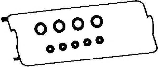 Прокладки клапанной крышки (комплект) HONDA ACCORD 1.8/2.0/2.2 F18B2/F20B5/F20B6/F22B1(Хонда) (Ajusa) - фото 