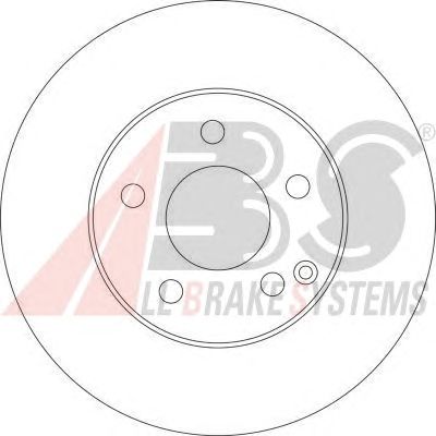 Гальмовий диск (вир-во ABS) A.B.S. 17402 - фото 