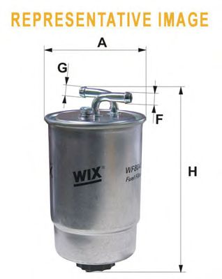 Фильтр топливный FORD (ФОРД) (WIX-Filtron) WF8043/PP838 - фото 