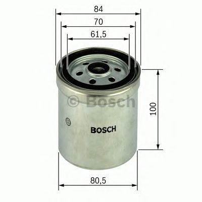 Фільтр паливний MB (вир-во Bosch) BOSCH 1457434123 - фото 