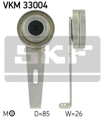 Натяжной ролик, поликлиновой ремень (SKF) VKM33004 - фото 