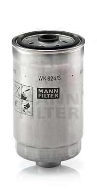 Фильтр топливный HYUNDAI ACCENT III 1.5 CRDi (пр-во MANN) MANN-FILTER WK824/3 - фото 