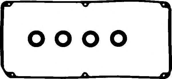 Прокладки клапанной крышки (компл.) MITSUBISHI LANCER 1.3/1.6 4G13/4G18 03-> (пр-во Victor-Reinz) - фото 