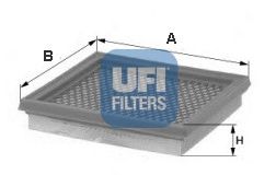 Повітряний фільтр (UFI) - фото 