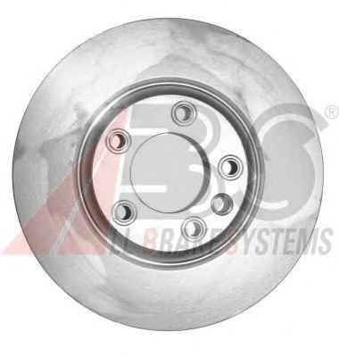 Диск гальмівний AUDI/PORSCHEVW Q7/Cayenne/Touareg передн. лев. вент. (вир-во ABS) A.B.S. All Brake Systems 17503 - фото 