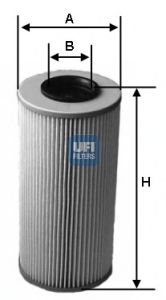 Масляний фільтр UFI 25.586.00 - фото 