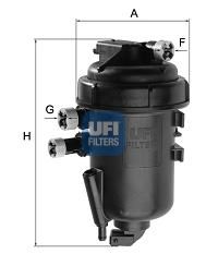 Фильтр топливный (UFI) 55.112.00 - фото 