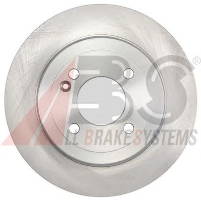 Диск тормозной задний (невентилируемый) (в упаковке два диска, цена указана за один) (ABS) - фото 