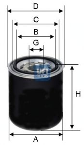 Патрон осушителя воздуха, пневматическая система (UFI) - фото 