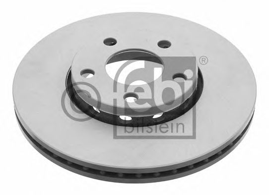 Диск тормозной передний (вентилируемый) в упаковке два диска, цена указана за один (FEBI) - фото 