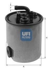Фильтр топливный (UFI) 24.007.00 - фото 