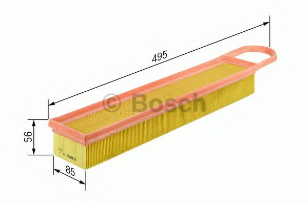 Фильтр воздушный (пр-во Bosch) BOSCH F026400050 - фото 