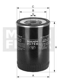 Фильтр топливный (MANN) WK731 - фото 