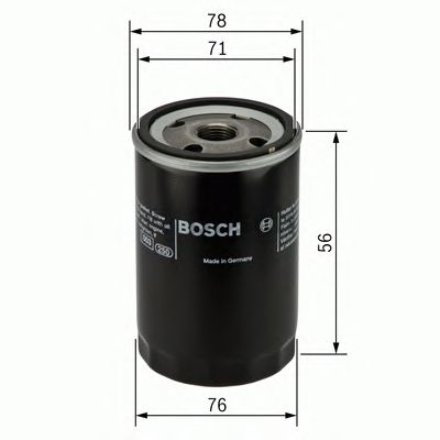 Фильтр масляный (Bosch) - фото 